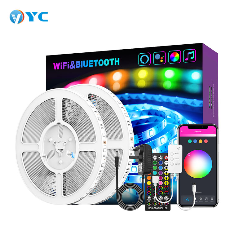 <b>SMD5050 Wifi+Bluetooth RGB Led Strip Light</b>