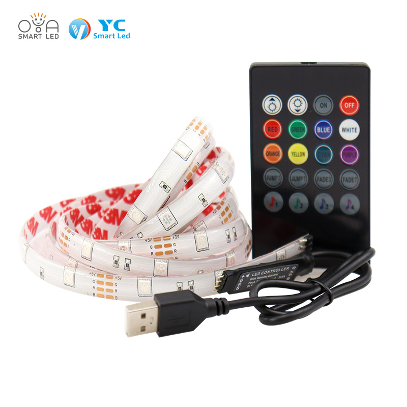 IR 2M SMD5050 20/44Keys Remote Control LED Strip Li